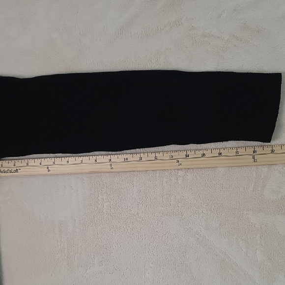 Ralph Lauren Black Ribbed Cotton Sweater - Picture 14 of 16